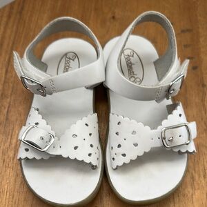 White Kids Sandals